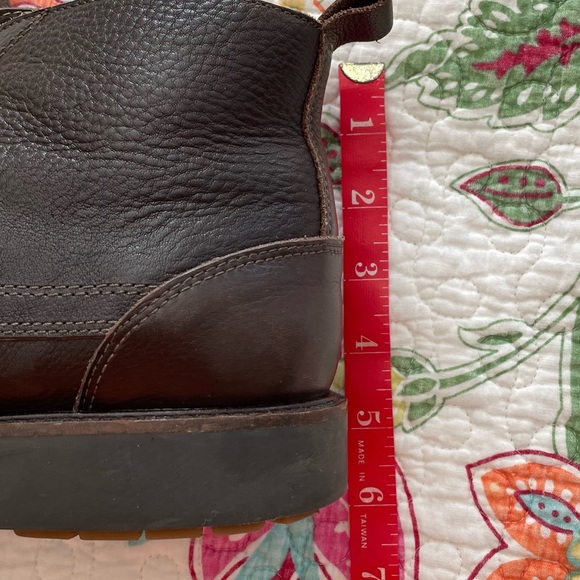 NWOB Anatomic Smart Pedras Brown Leather Lace Up Ankle Boot Size 9 (US) 43 (EU) - Picture 10 of 11